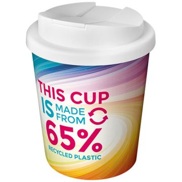 Gobelet pub avec isolation Brite-Americano Espresso Eco de 250 ml et anti-déversement
