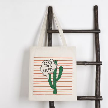 Sac Coton Personnalisable longues anses 37 x 41 cm - 105 gr/m²