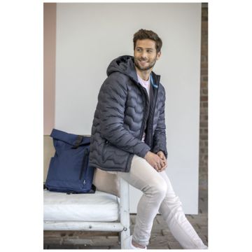 Veste publicitaire duvet isotherme Petalite recyclée Homme