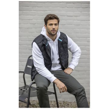 Bodywarmer publicitaire duvet isotherme Epidote recyclé Homme