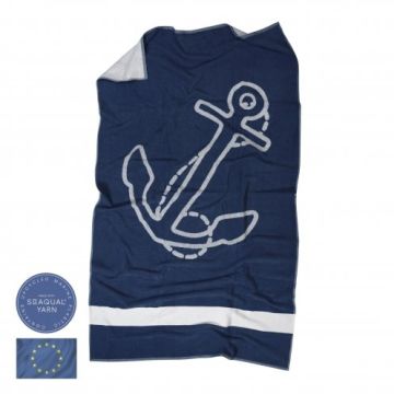 Serviette de plage à marquer ANCRE