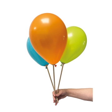 Tiges Carton pour Ballon