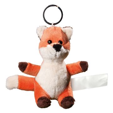 Porte-Clés Peluche Renard Personnalisable