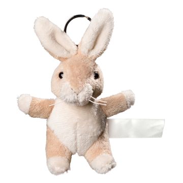 Porte-Clés Peluche Lapin Personnalisable