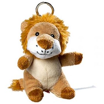 Porte-Clés Peluche Lion Personnalisable