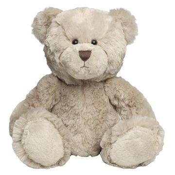 Peluche Ours 28 cm Crème Personnalisable