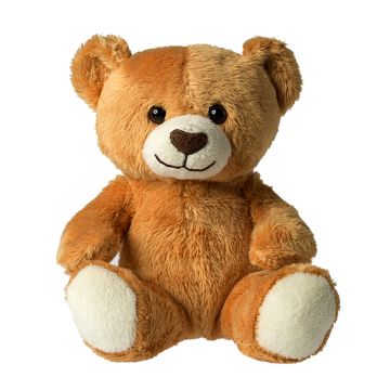 Peluche Ours Marron Doré 14 cm