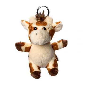 Porte-Clés Peluche Girafe Personnalisable