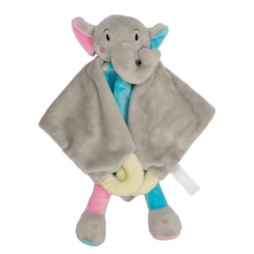 Doudou en Peluche Éléphant Pub