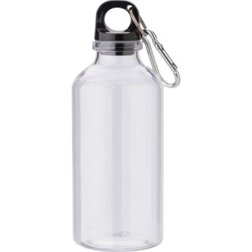 Gourde publicitaire transparente en rPET 400 ml 