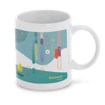 Mug pour sublimation quadri 350 ml