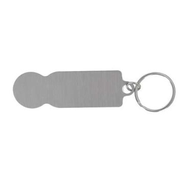 Porte-Clés Jeton Allongé pour Entreprises
