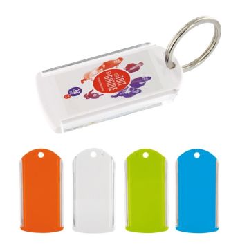 Porte-Clés Personnalisable Porte-Étiquette