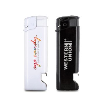 Briquet Pub Piezo avec Décapsuleur