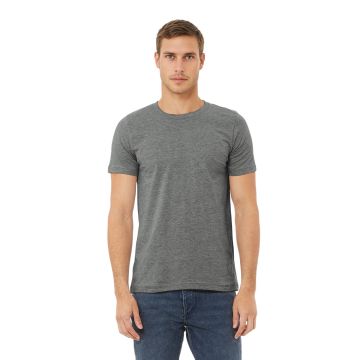 T-shirt publicitaire homme col rond Heather