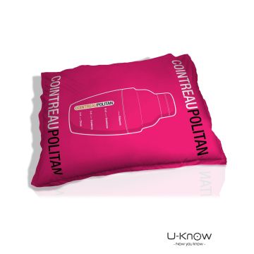 Coussin géant publicitaire 180 x 150 cm