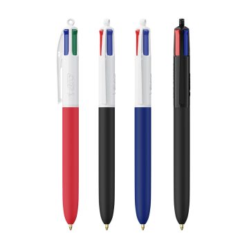 Stylo à bille Publicitaire BIC 4 couleurs Soft