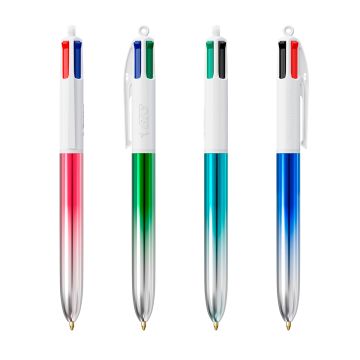 Stylo à bille BIC 4 couleurs Bicolor