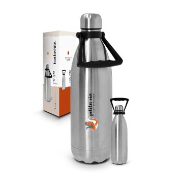 Gourde Publicitaire isotherme double-paroi inox 1L