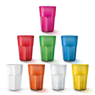Grand gobelet publicitaire Aspect Verre (Tritan) Fabriqué en FRANCE - 50 cl