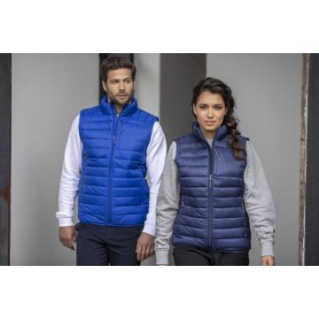 Bodywarmer publicitaire matelassé Femme Pallas recyclé