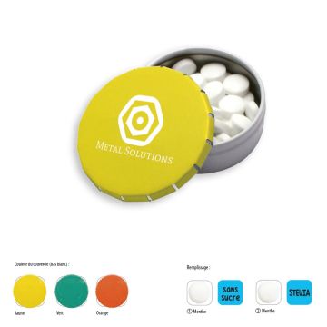 Boite de Bonbons Klick 45 mm Duo Color 