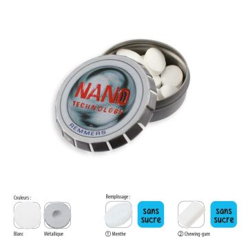 Boite de Bonbons Klick 57 mm Publicitaire