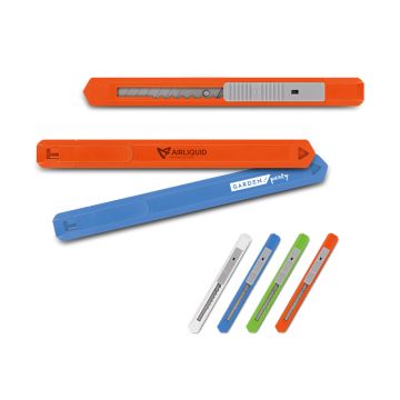 DESTOCKAGE Cutter plastique personnalisable