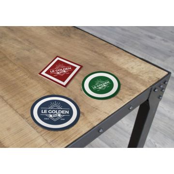 Sous-verre publicitaire en carton