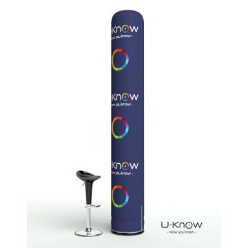 Colonne publicitaire gonflabe modulable 280 cm