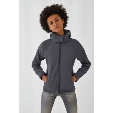 Veste Publicitaire Capuche Softshell Femme