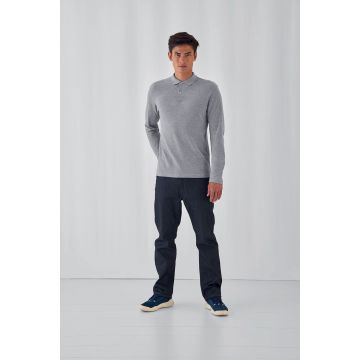 Polo publicitaire homme ID.001 manches longues