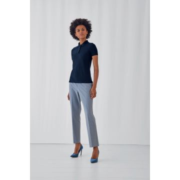 Polo à Personnaliser Piqué Femme : B&C Safran Pure-Women