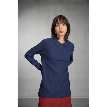 Polo publicitaire femme ID.001 manches longues