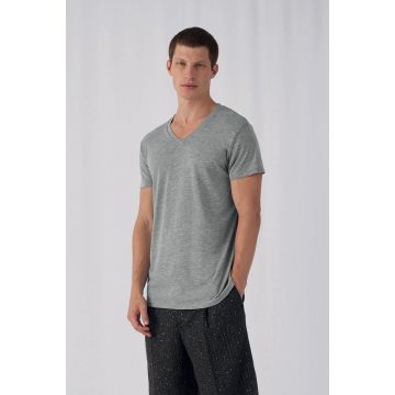 T-shirt floqué Triblend col V Homme