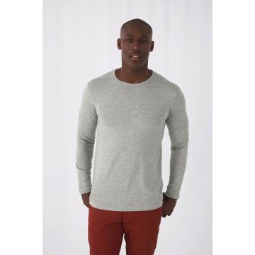 T-shirt floqué bio homme manches longues