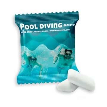 Chewing-Gum Dragées sans Sucre Publicitaire