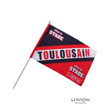 Petit Drapeau de Supporter 44 x 30 cm