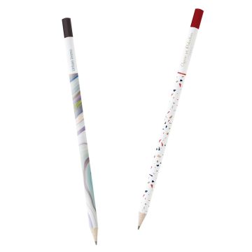 Crayon Bois Eco Entierement Personnalise avec Tete Trempee