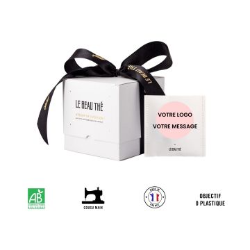 La boîte de 10 sachets de thé personnalisés publicitaire