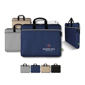 Sacoche porte-document et ordinateur portable en rPET