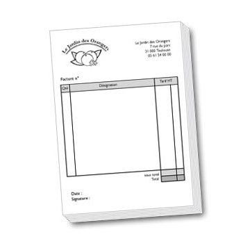 Carnets Autocopiants A4