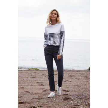 Pantalon d'entreprise à broder Chino Stretch Femme