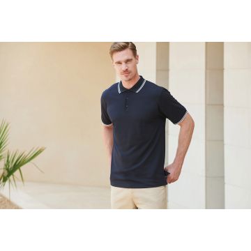 Polo à marquer Cool Plus avec liseré