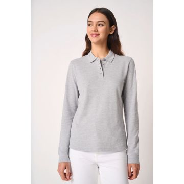 Polo piqué personnalisable LSL femme 200 g - iDeal Basic Brand