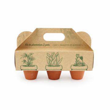 Présentoir 3 pots