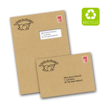 Enveloppe Papier Recyclé Kraft