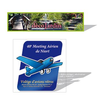 Sticker Vinyl (Usage Extérieur)