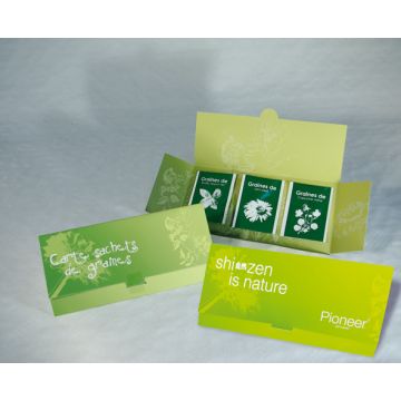 Enveloppe Publicitaire 3 Sachets de graines