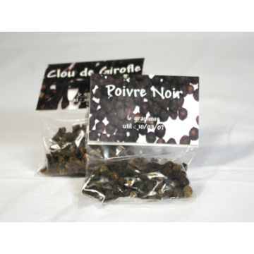 Epices en Sachets Transparents à Offrir